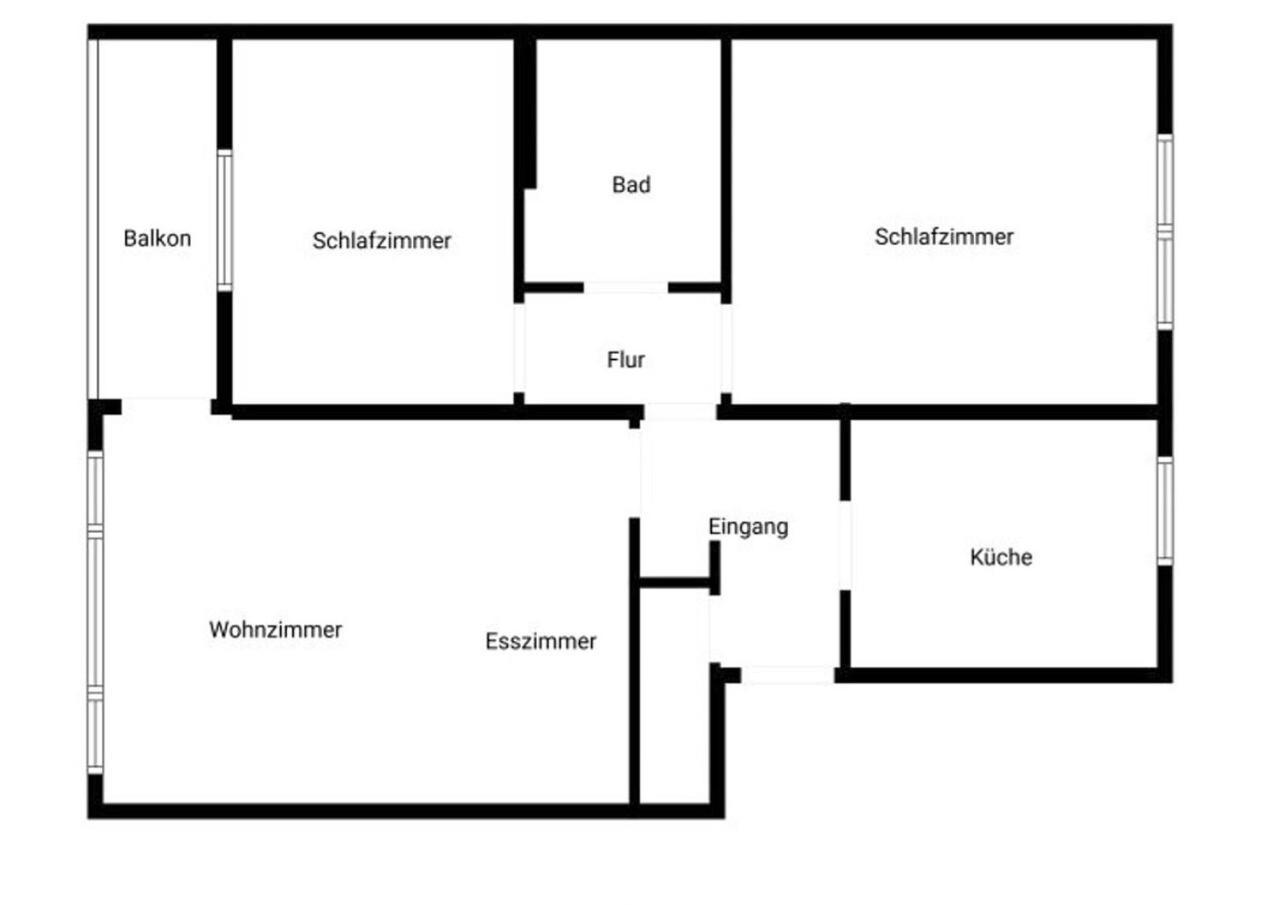 3 Zimmer, 68Qm, Parkplatz, Messe Dus, Logport, Duisport Duisburg Kültér fotó