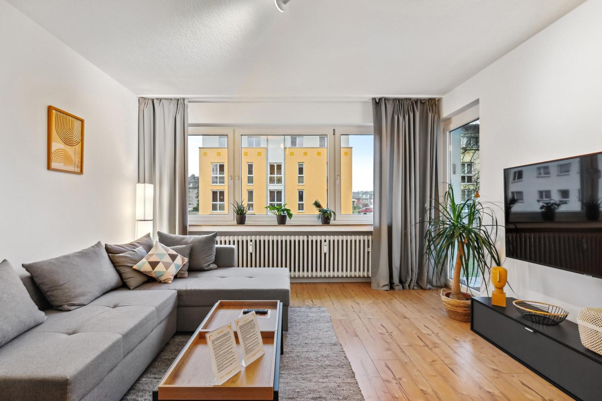 3 Zimmer, 68Qm, Parkplatz, Messe Dus, Logport, Duisport Duisburg Kültér fotó