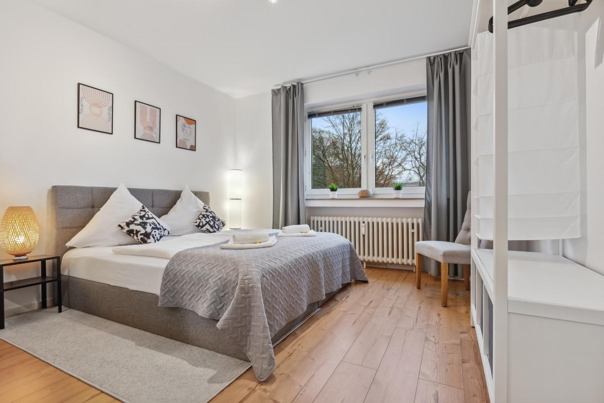 3 Zimmer, 68Qm, Parkplatz, Messe Dus, Logport, Duisport Duisburg Kültér fotó