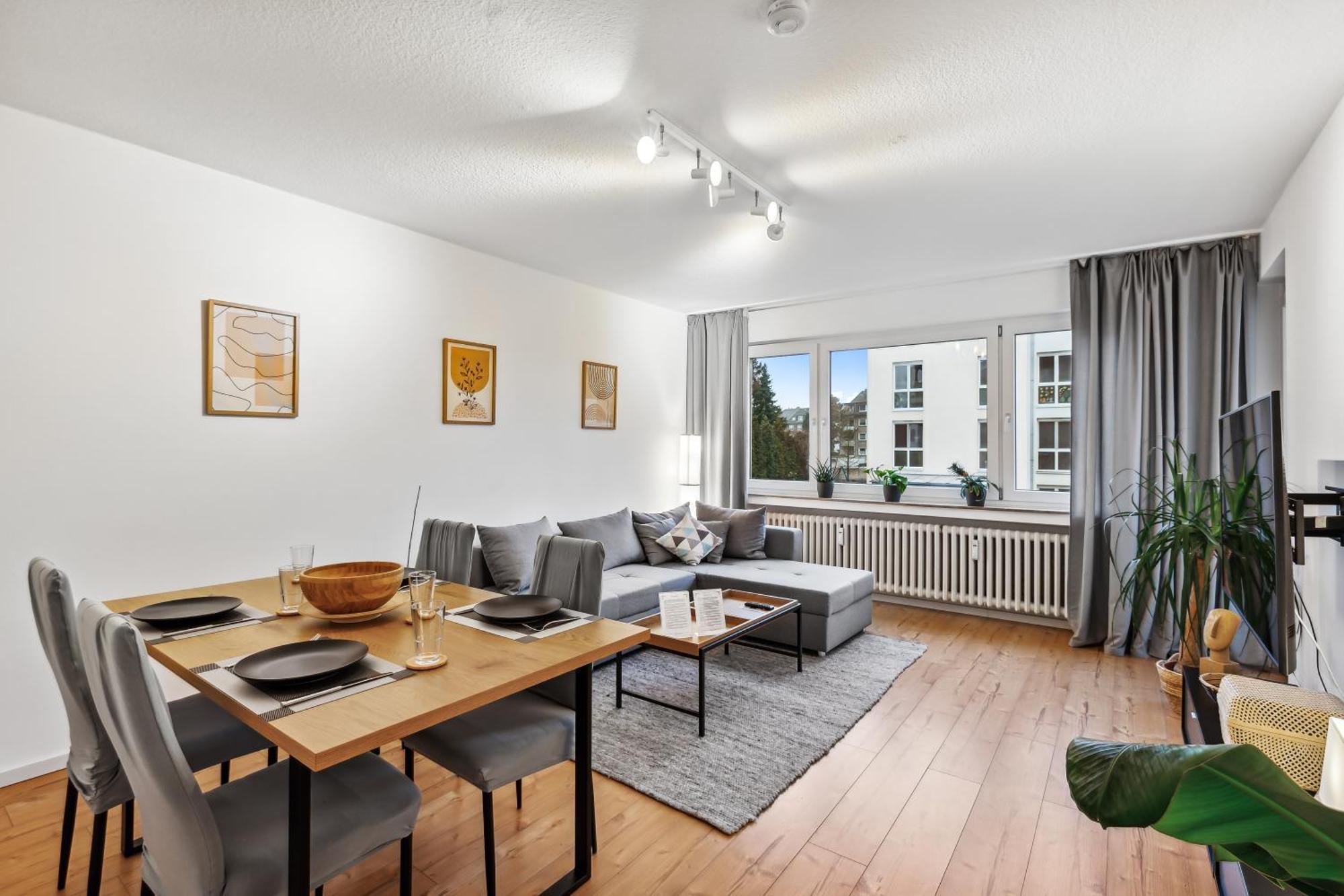 3 Zimmer, 68Qm, Parkplatz, Messe Dus, Logport, Duisport Duisburg Kültér fotó
