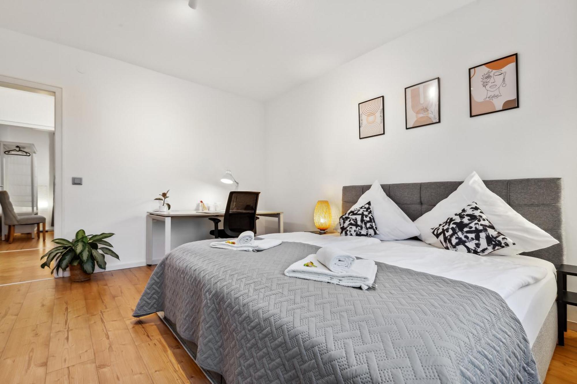 3 Zimmer, 68Qm, Parkplatz, Messe Dus, Logport, Duisport Duisburg Kültér fotó