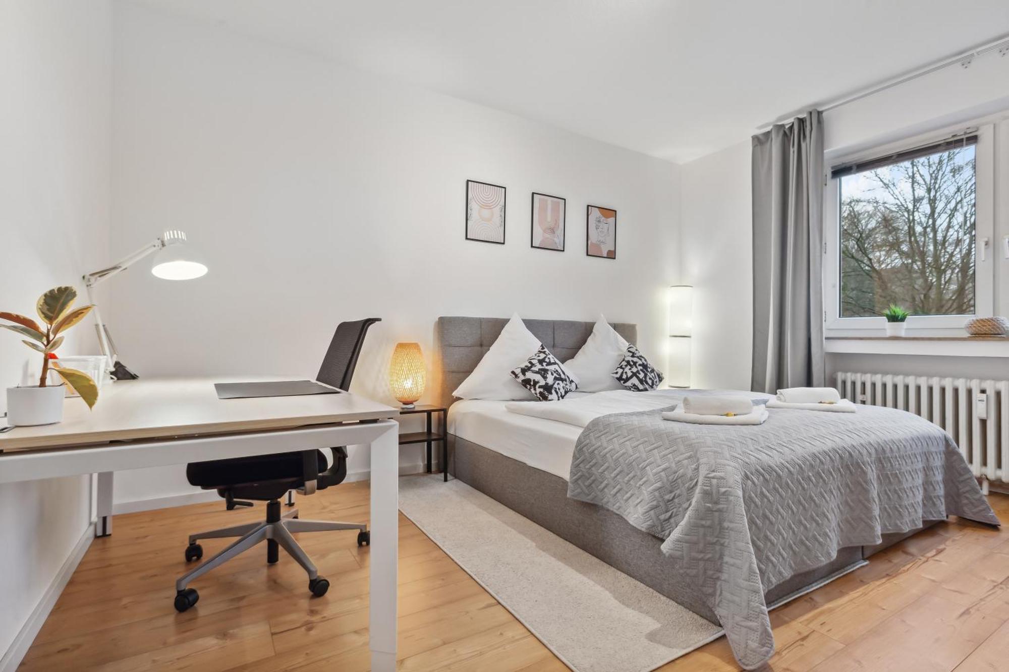 3 Zimmer, 68Qm, Parkplatz, Messe Dus, Logport, Duisport Duisburg Kültér fotó